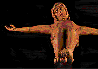 Photo of the Crucifix in Church 
