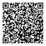 A qr code with black squares  Description automatically generated